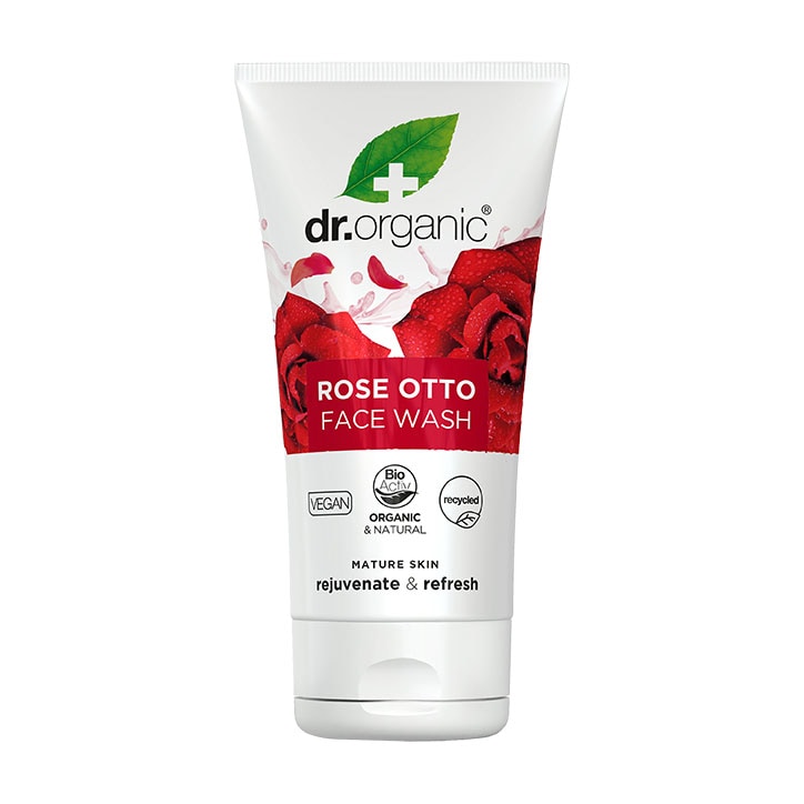 Dr Organic Rose Otto Creamy Face Wash 150ml